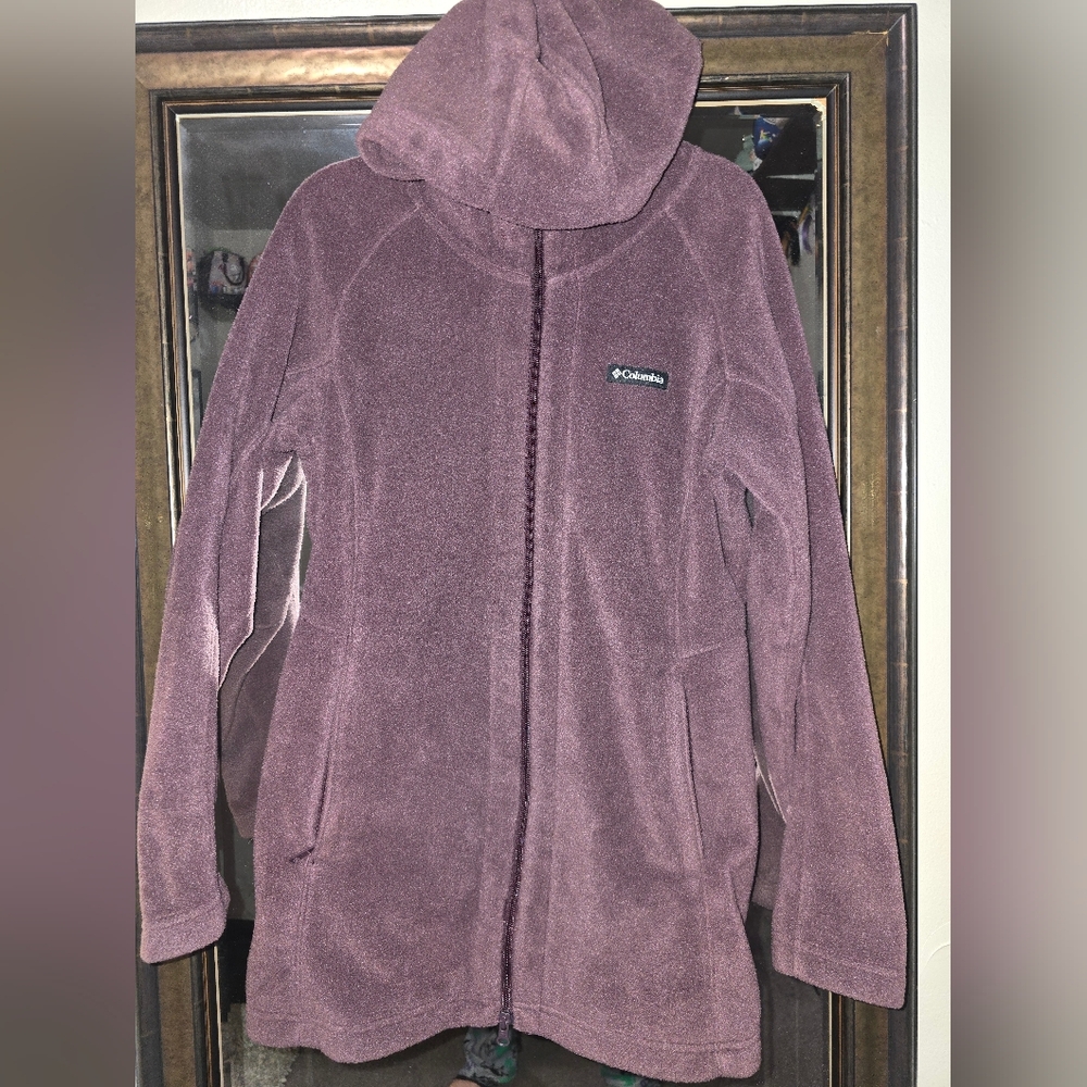 Columbia Purple Fleece Jacket